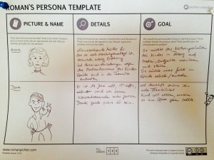 User Persona Template - Roman Pichler